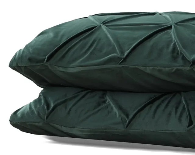 NordDream Velvet Pintuck tyynyliina 60x70 vihreä 2-pack