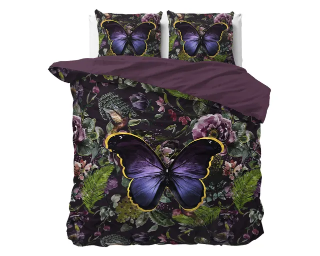 NordDream Wild Satin Mosani pussilakana turkoosi 200x220
