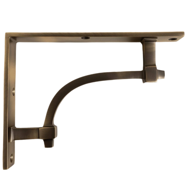 Sasus Industrial hyllynkannatin messinki 20 cm