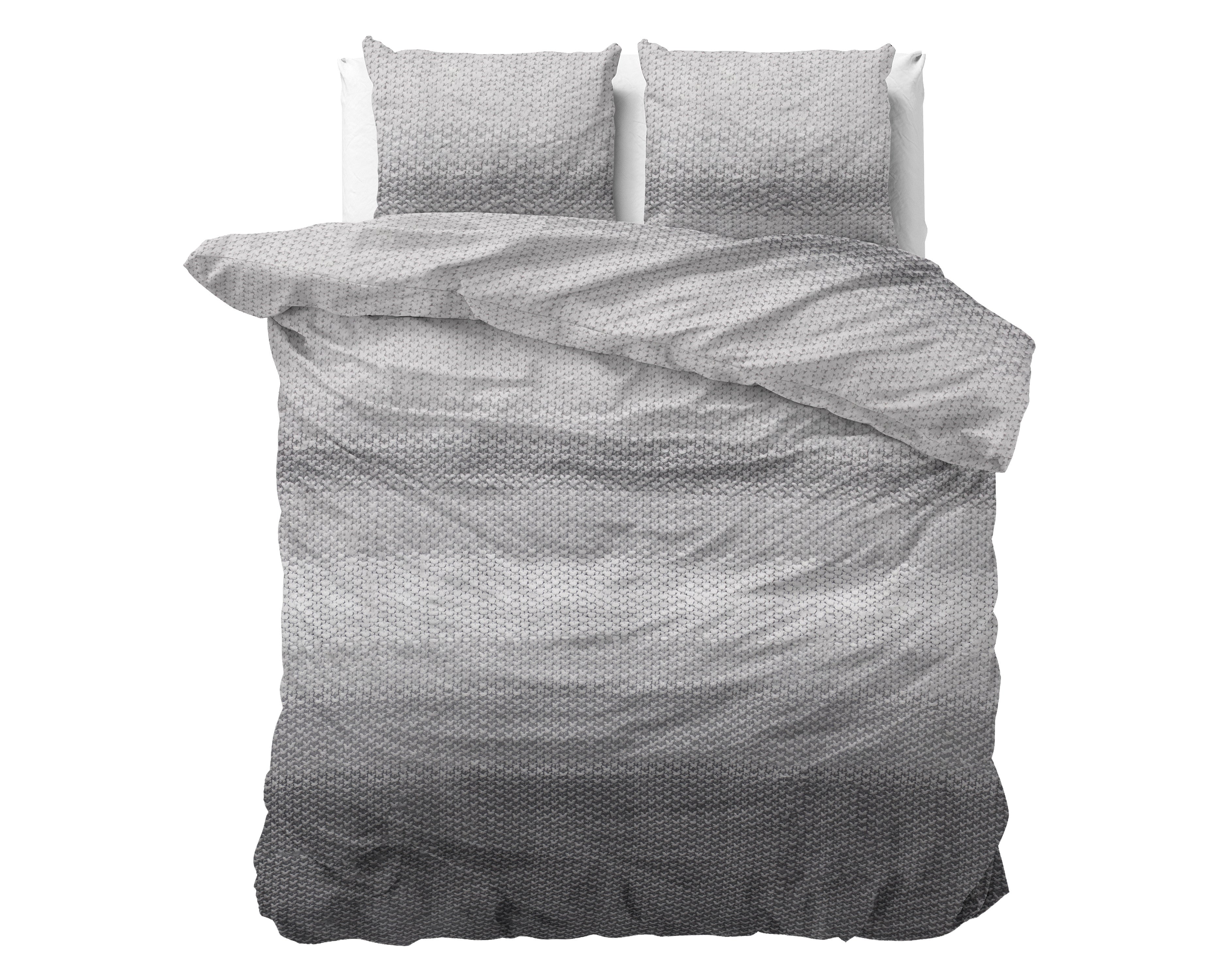 NordDream Flanel Tamar pussilakana harmaa puuvilla 160gsm