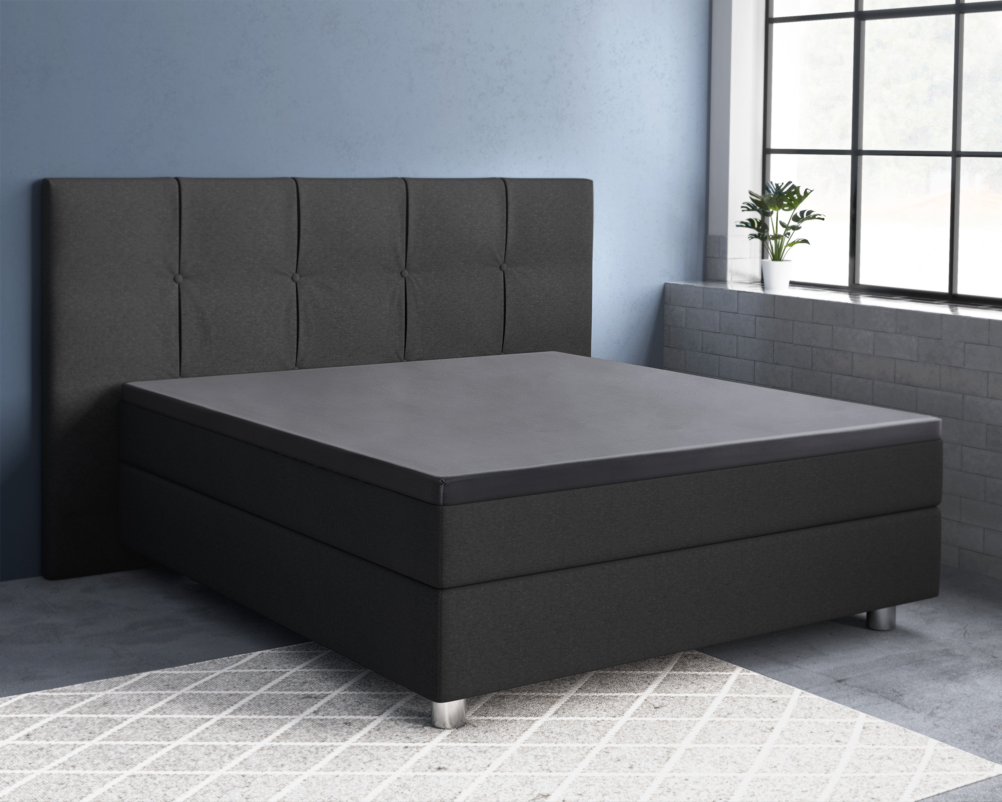 NordDream Satin Topper aluslakana antrasiitti puuvilla