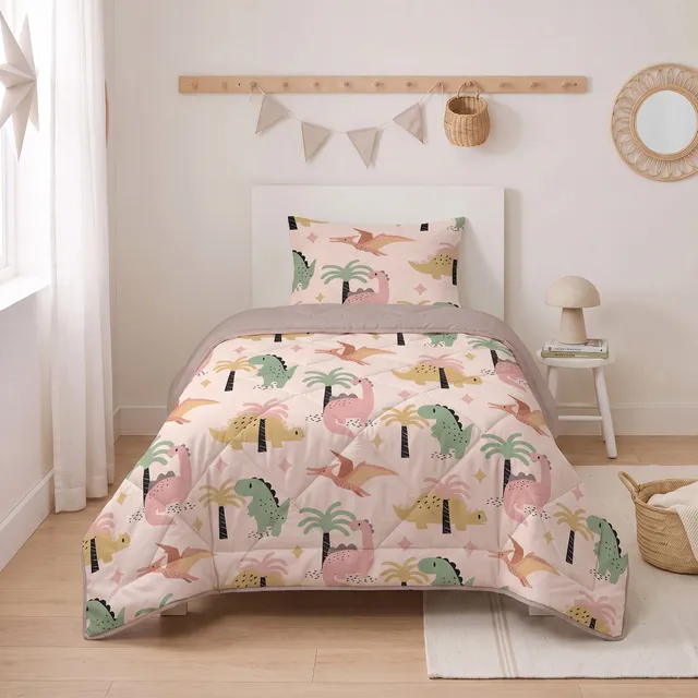 NordDream Lazy Kids peitto dino hiekka 140x200 ilman päällistä