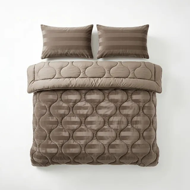 NordDream Lazy peitto 200x200 taupe pestävä velvet