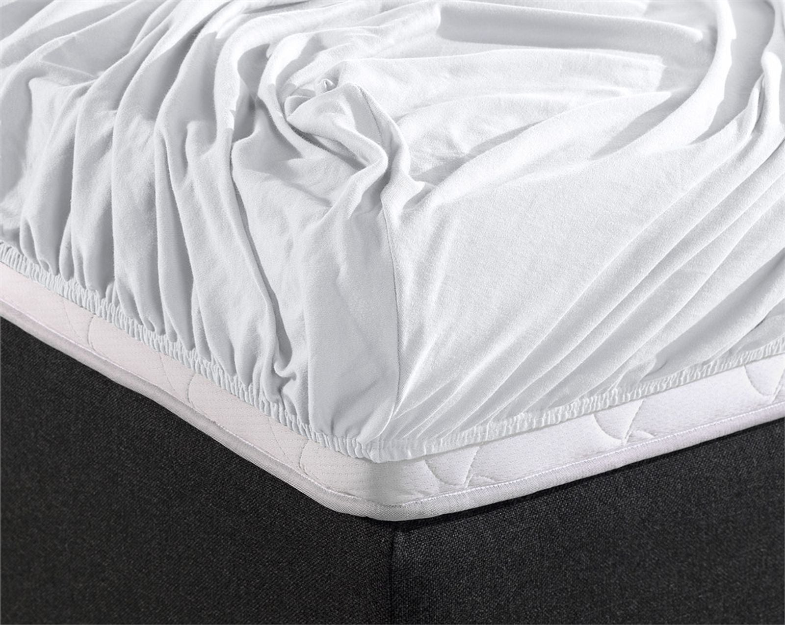NordSleeps NordDream Jersey aluslakana valkoinen 220 gsm