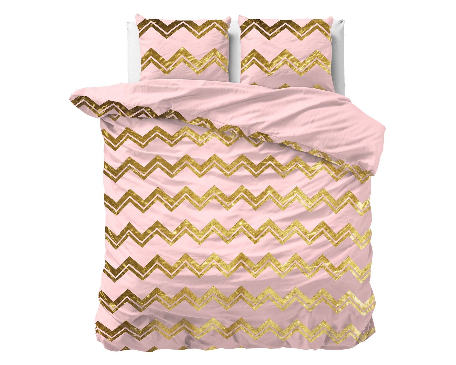 NordDream Glamour Wave pussilakana roosa 240x220 cm