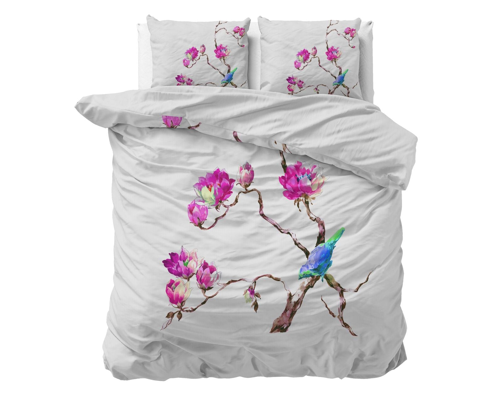 NordDream Essentials pussilakana Magnolias valkoinen mikrokuitu