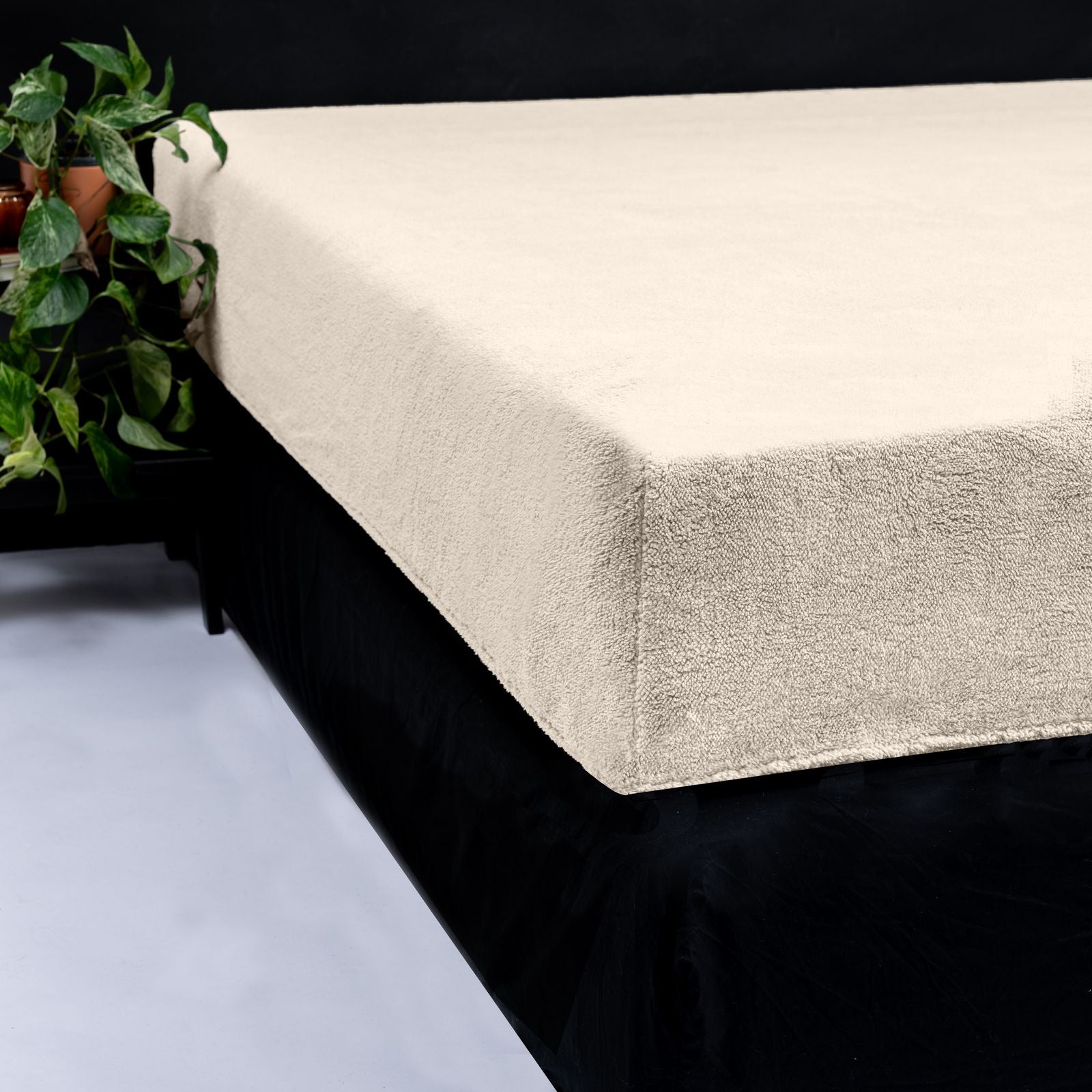 NordDream Teddy aluslakana kerma 90x200 lämmin