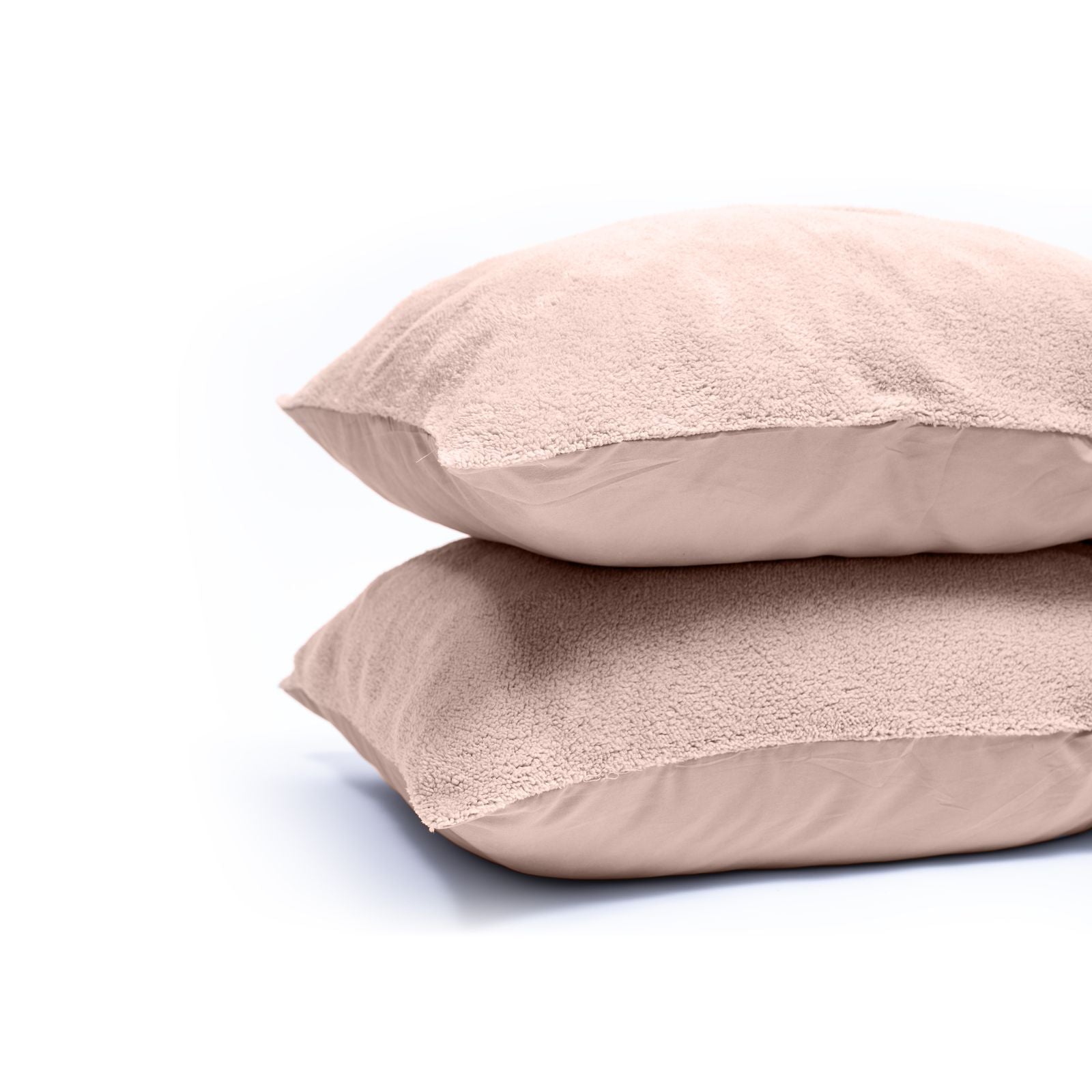 NordDream Teddy tyynyliina 60x70 roosa 2-pack lämmin