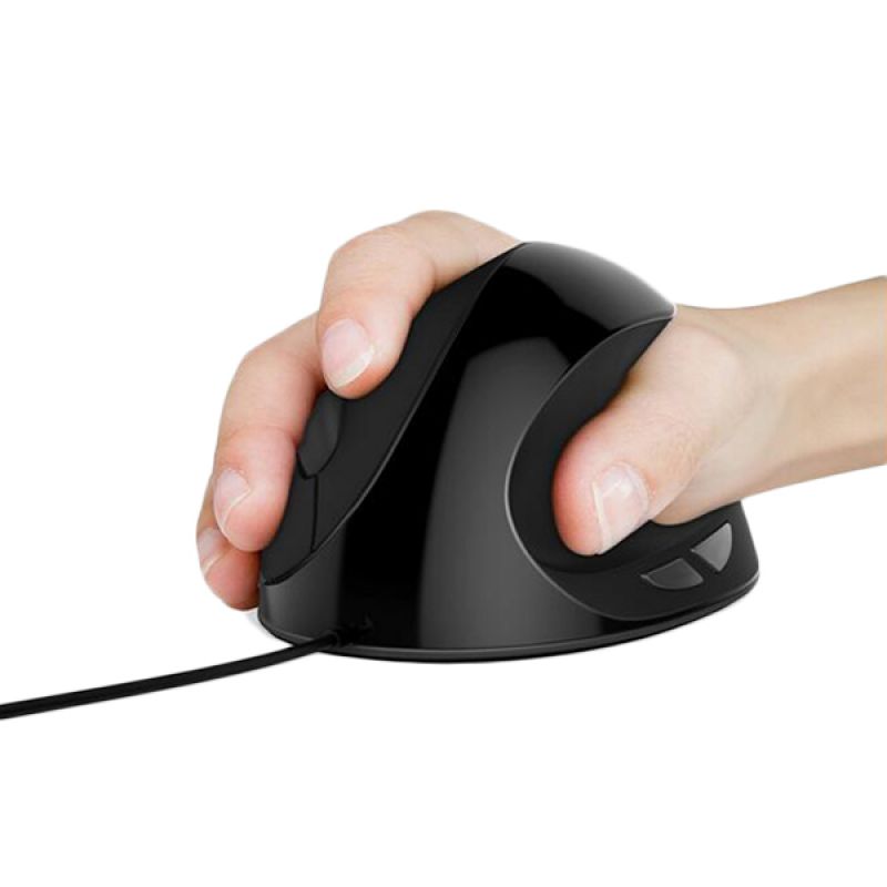 Top-Cousins 6D mini pystyhiiri langallinen ergonomia