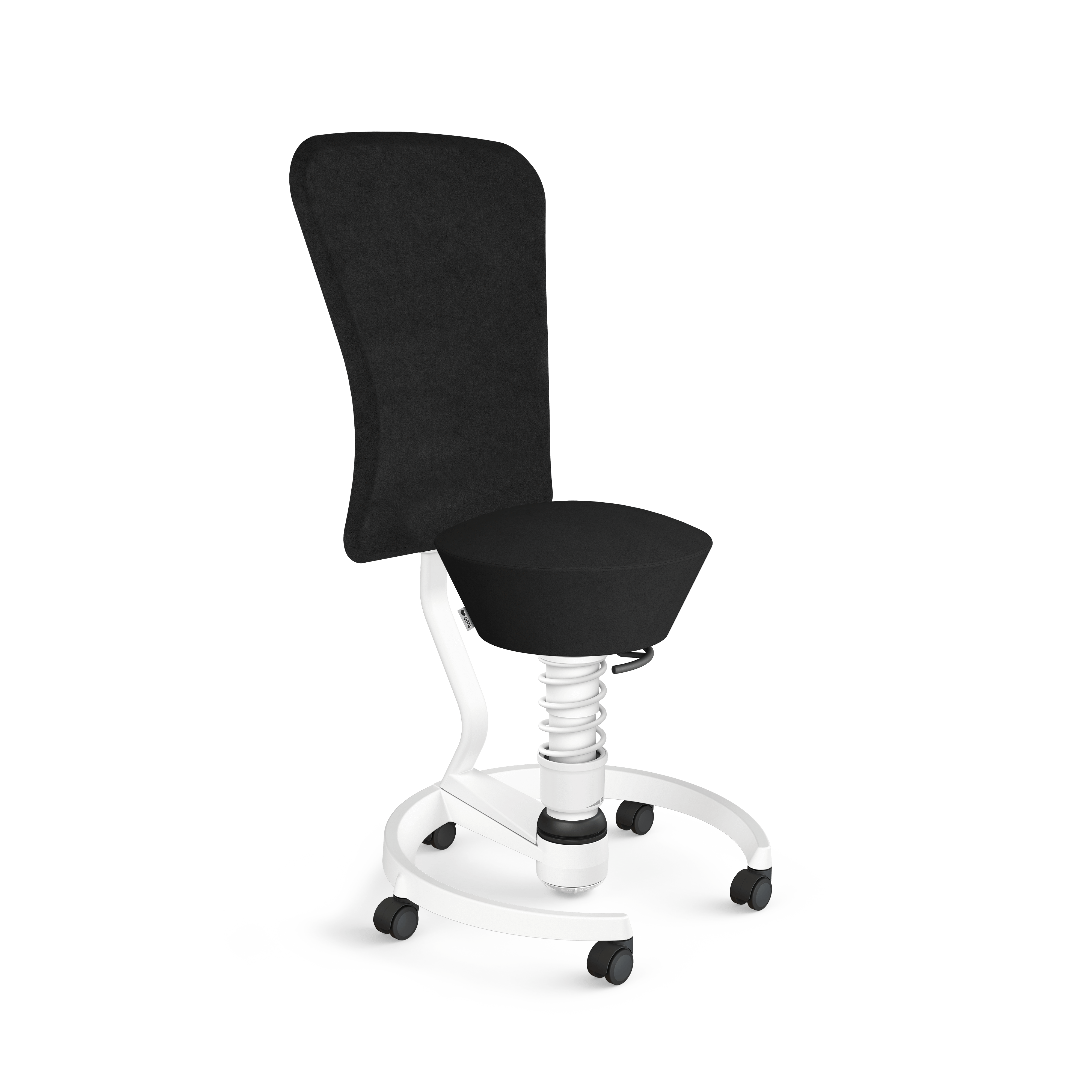 Aeris Swopper selkänojalla työtuoli musta mikrokuitu Comfort