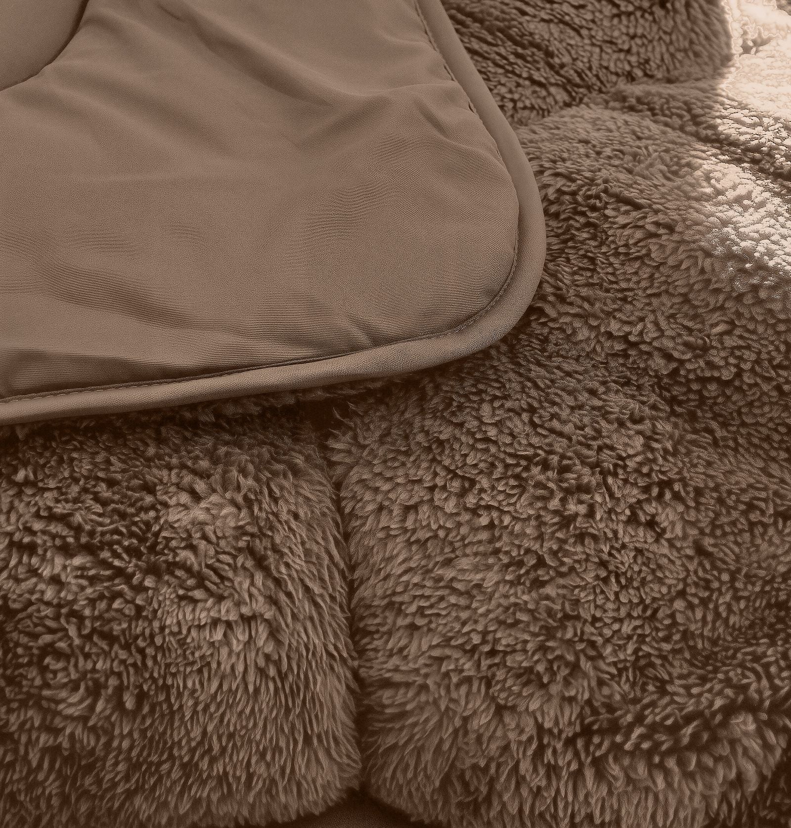 NordDream Lazy Teddy peitto ilman päällistä taupe 200x200