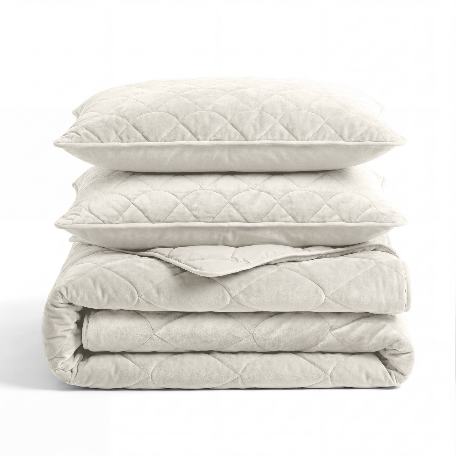 NordDream Lazy Velvet pussipeitto 240x200 beige