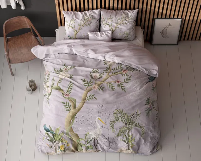NordDream Essentials Lois pussilakana 200x220 violetti mikrokuitu