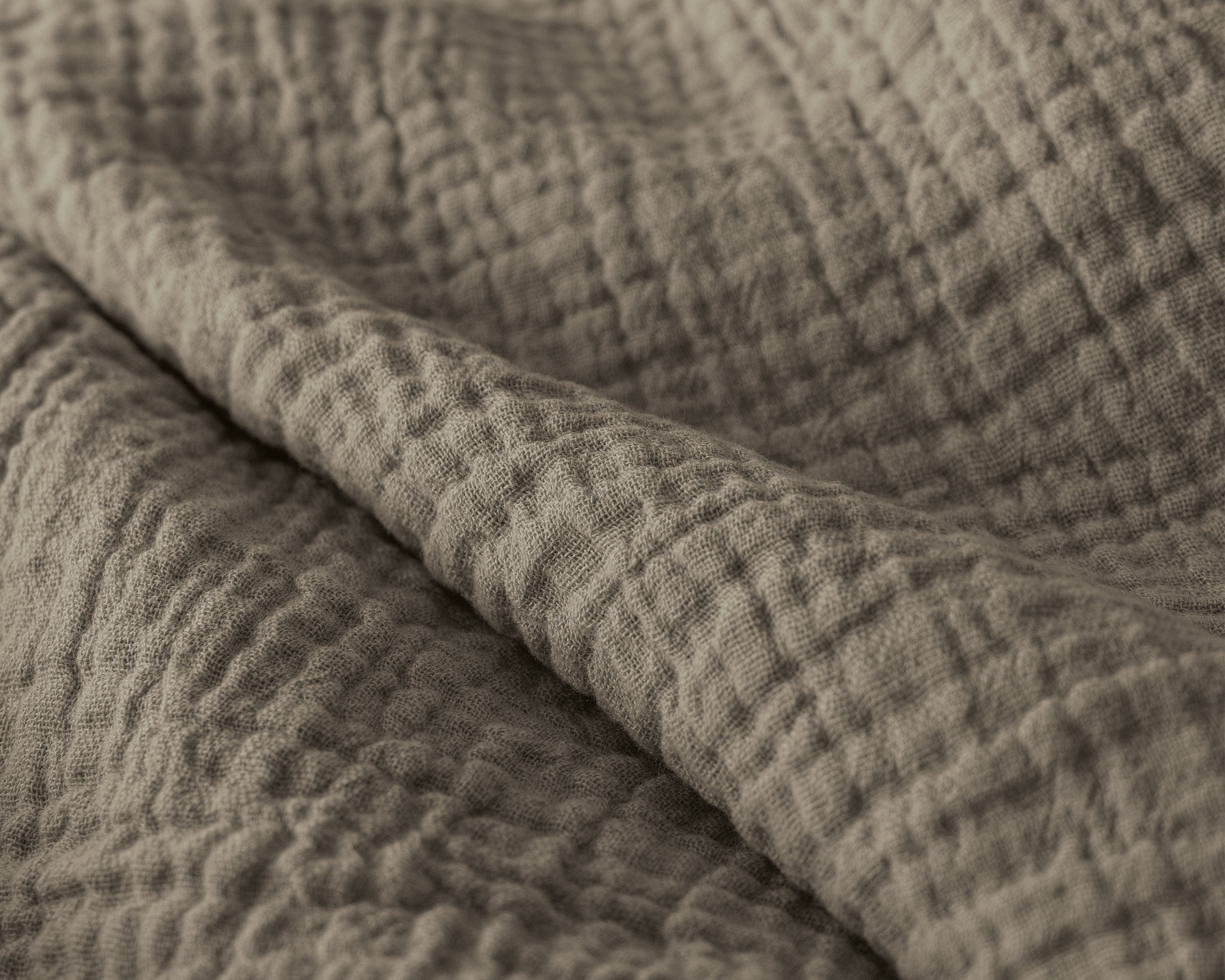 NordDream Lazy mousseline peitto 240x200 taupe pestävä