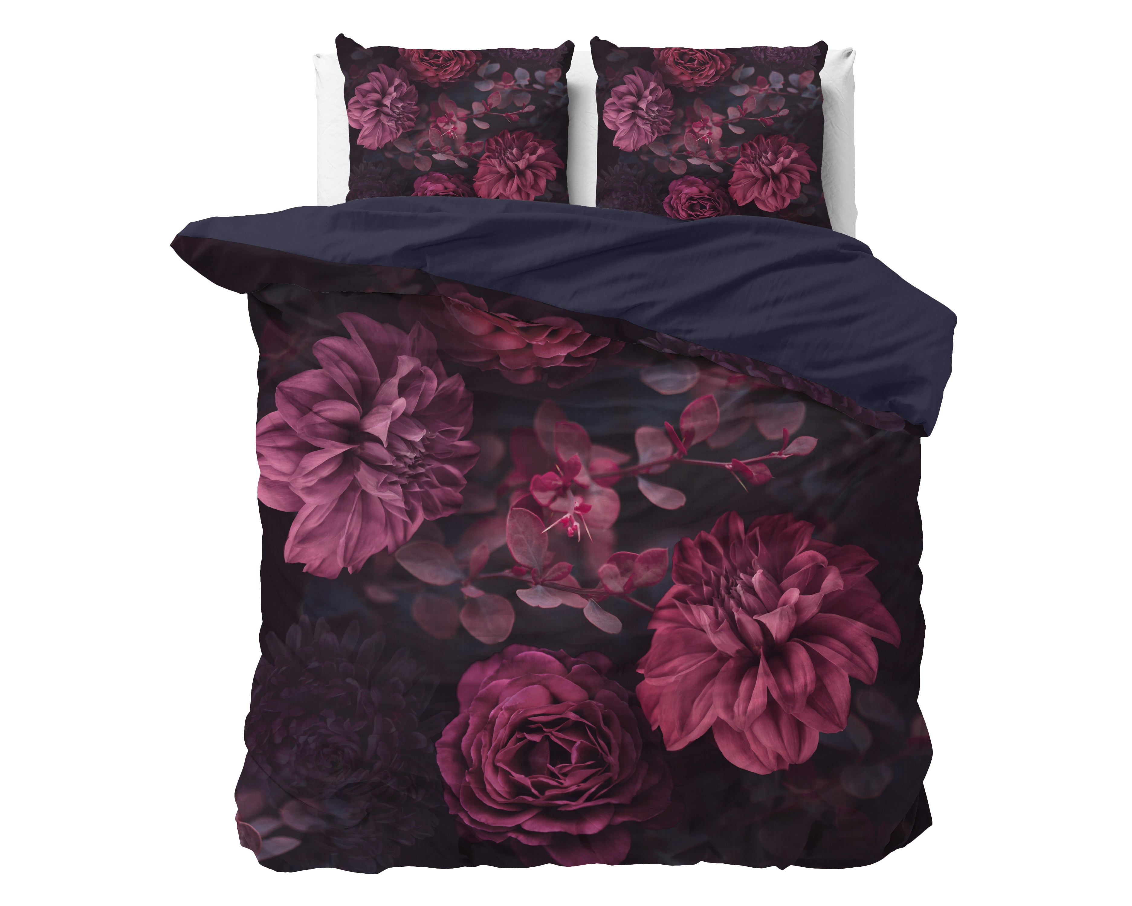 NordDream Wild Satijn Canberra Rood pussilakana 200x200/220 satiini