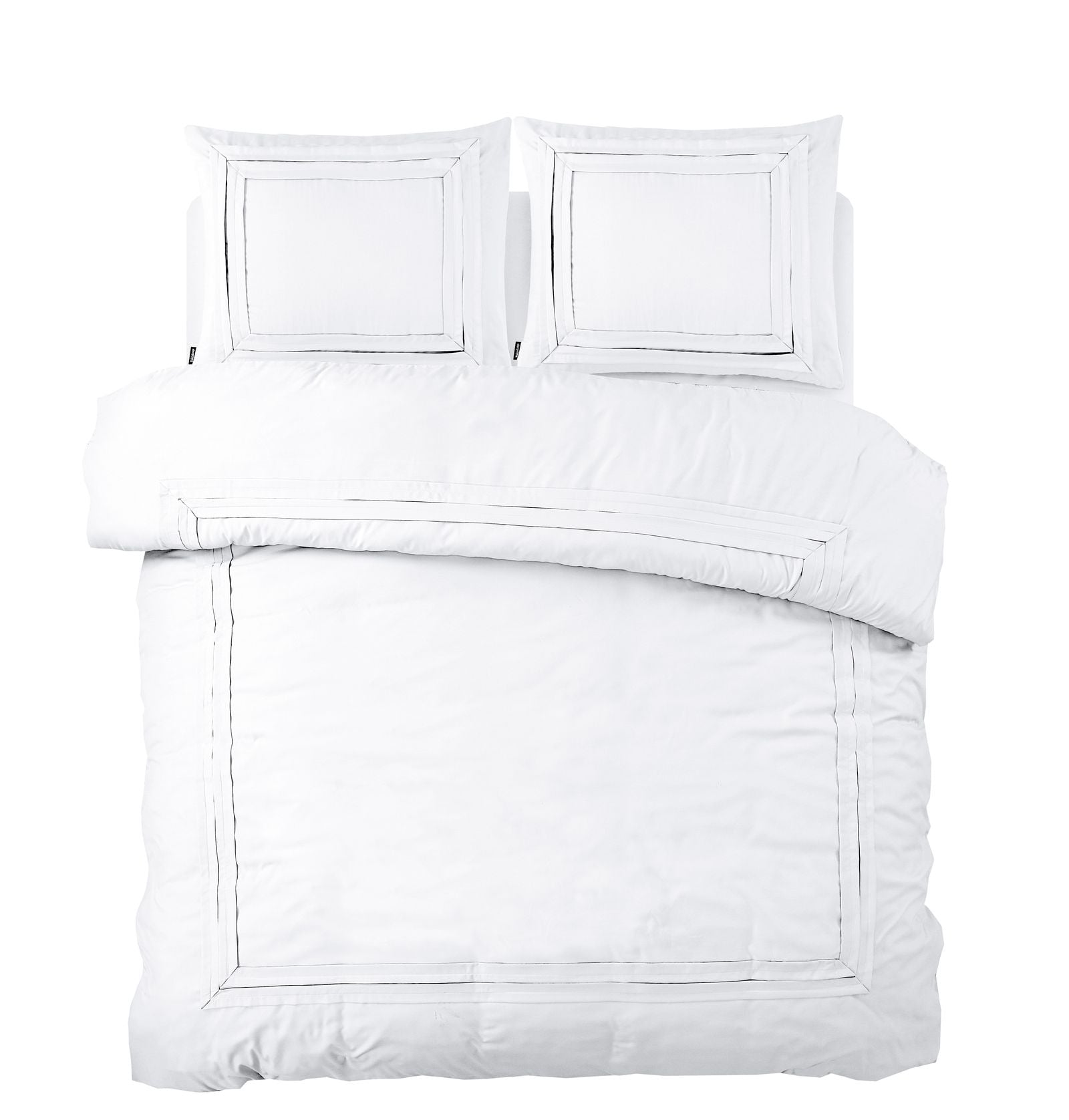 NordDream Fresh Tailored pussilakana 200x200 valkoinen tikattu