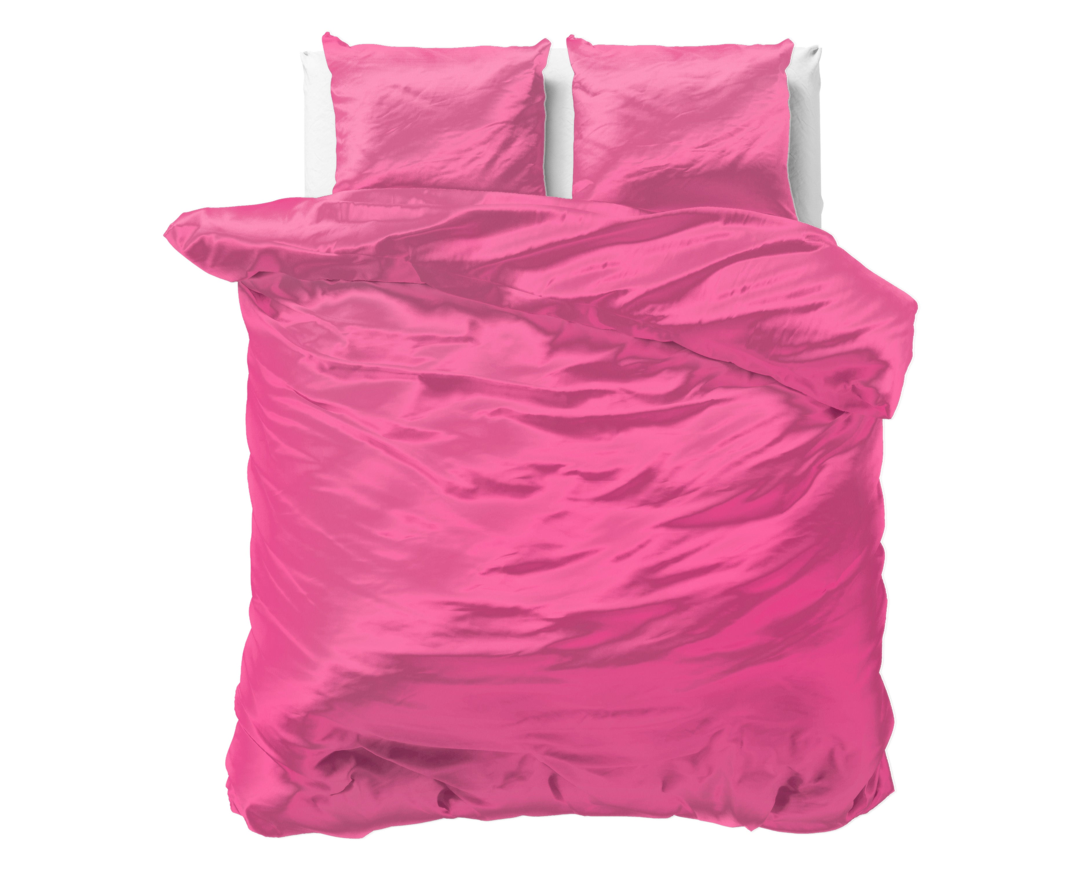 NordDream Beauty Skin Care pussilakana 140x200 roosa satiini