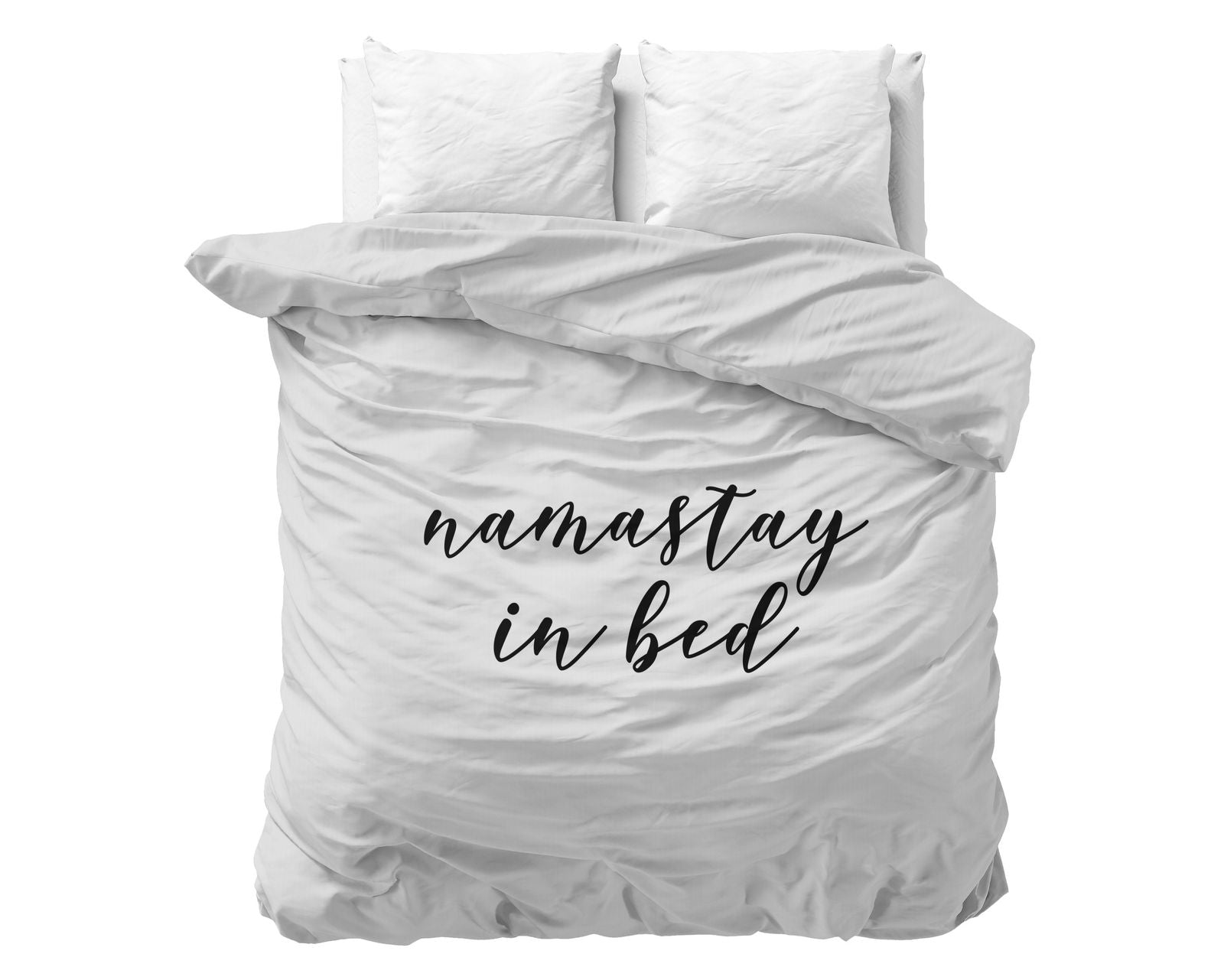 NordDream Essentials Namastay valkoinen pussilakana mikro