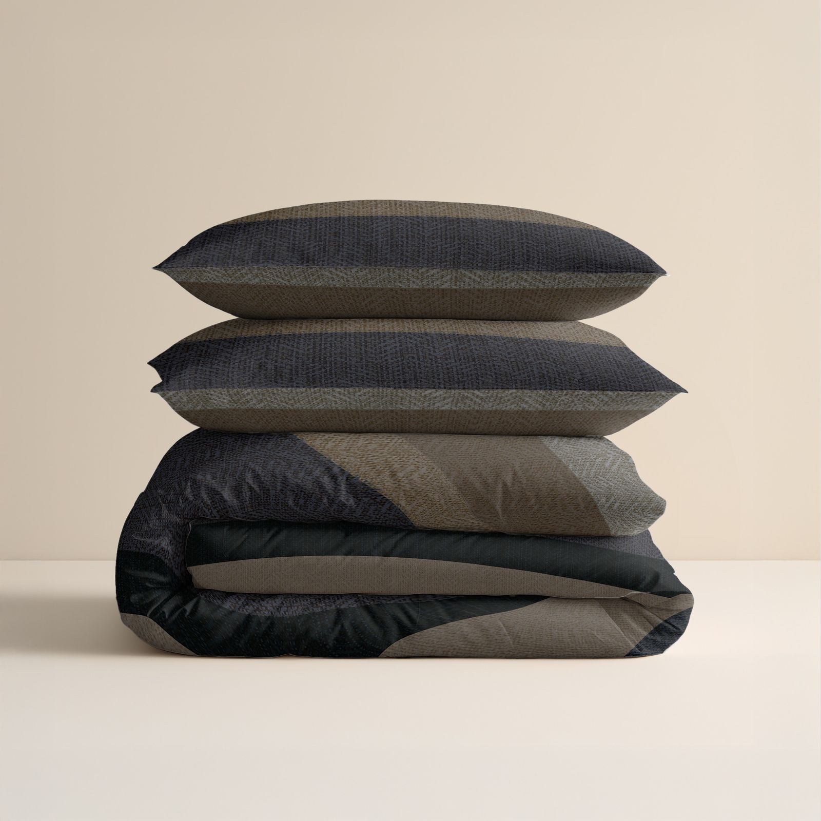 NordDream Flanel Ravon pussilakana taupe 140x200 flanelli