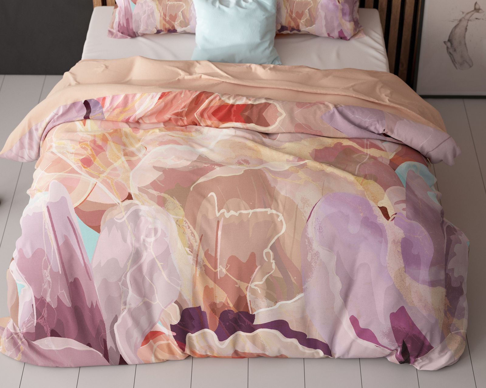 NordDream Essentials Alda pussilakana 240x200 roosa