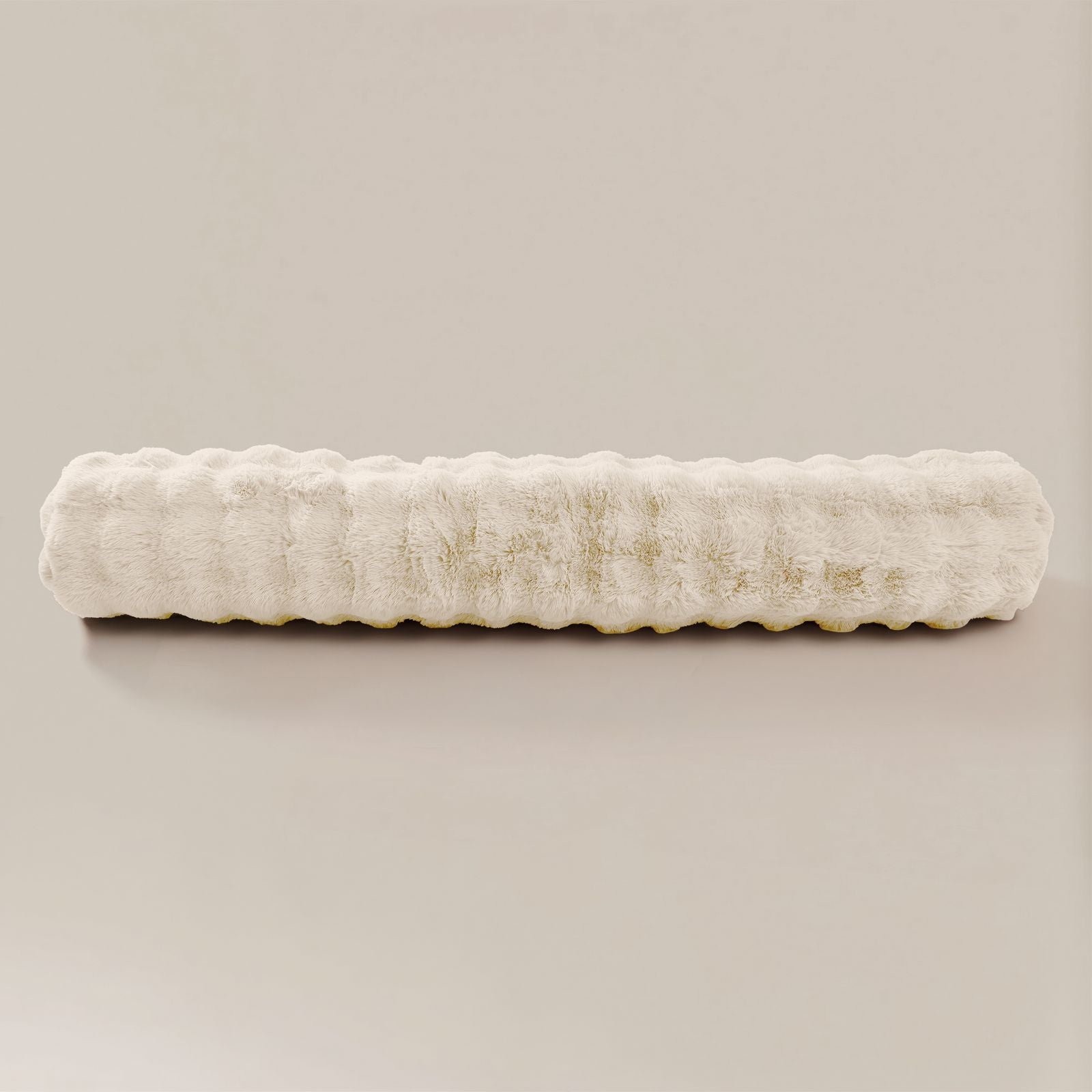 NordDream Pompom vartalotyyny 140x20 beige tekoturkis