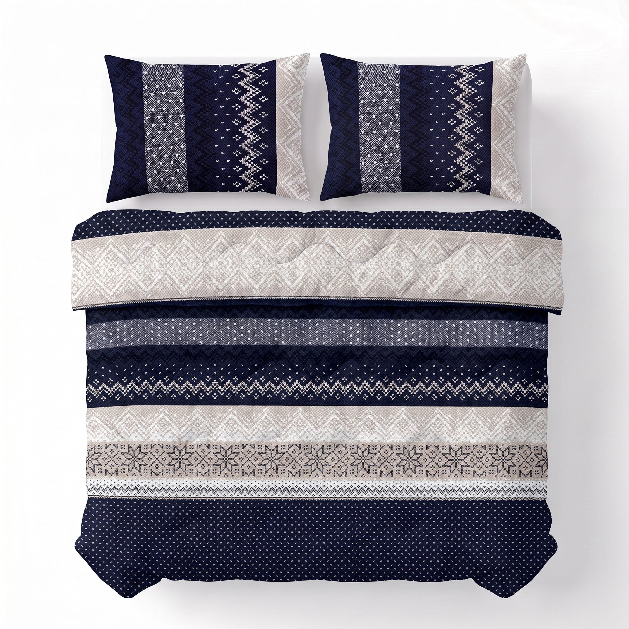 NordDream Lazy Elisabeth pussipeitto navy 140x220 pestävä