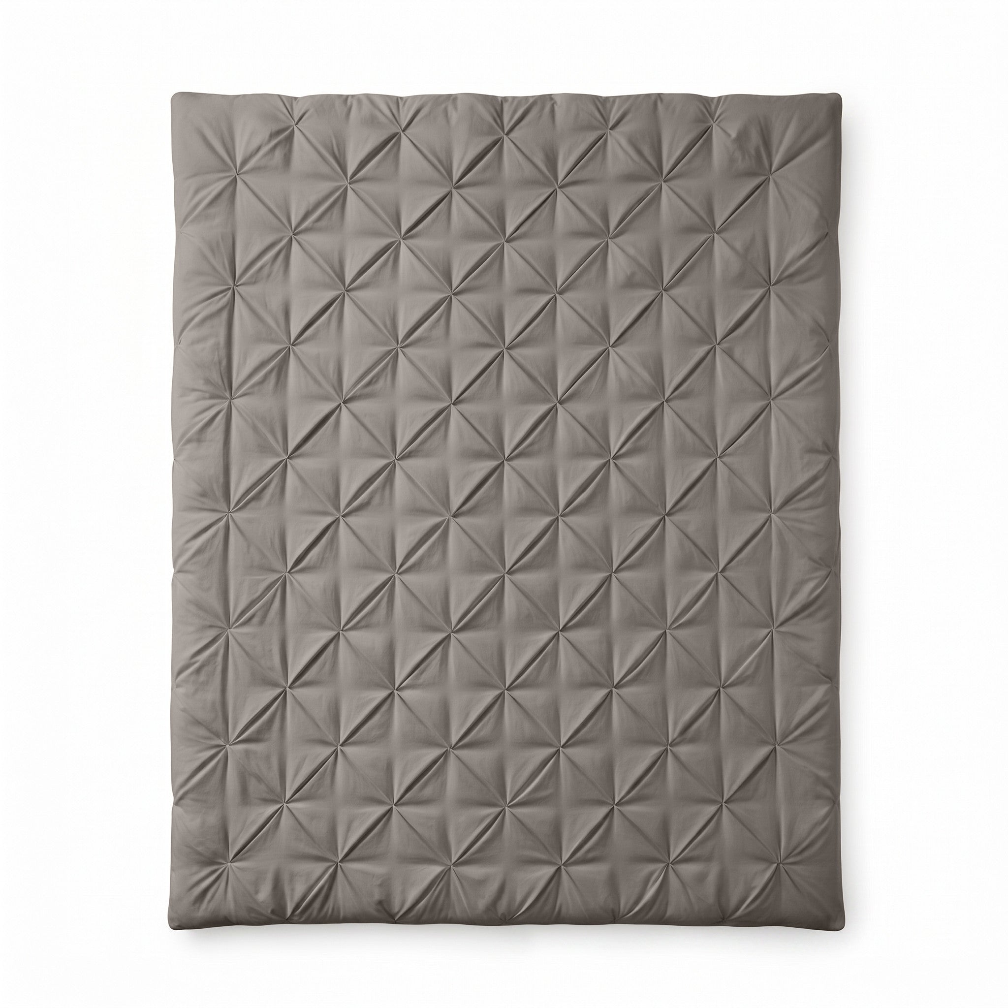 NordDream Lazy Pintuck peitto taupe/harmaa 200x200 pestävä