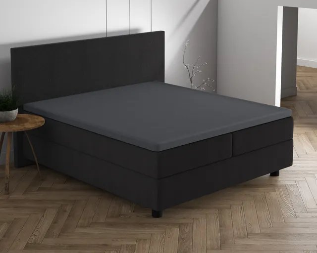 NordDream Jersey topperin aluslakana 160/180x200/220 antrasiitti