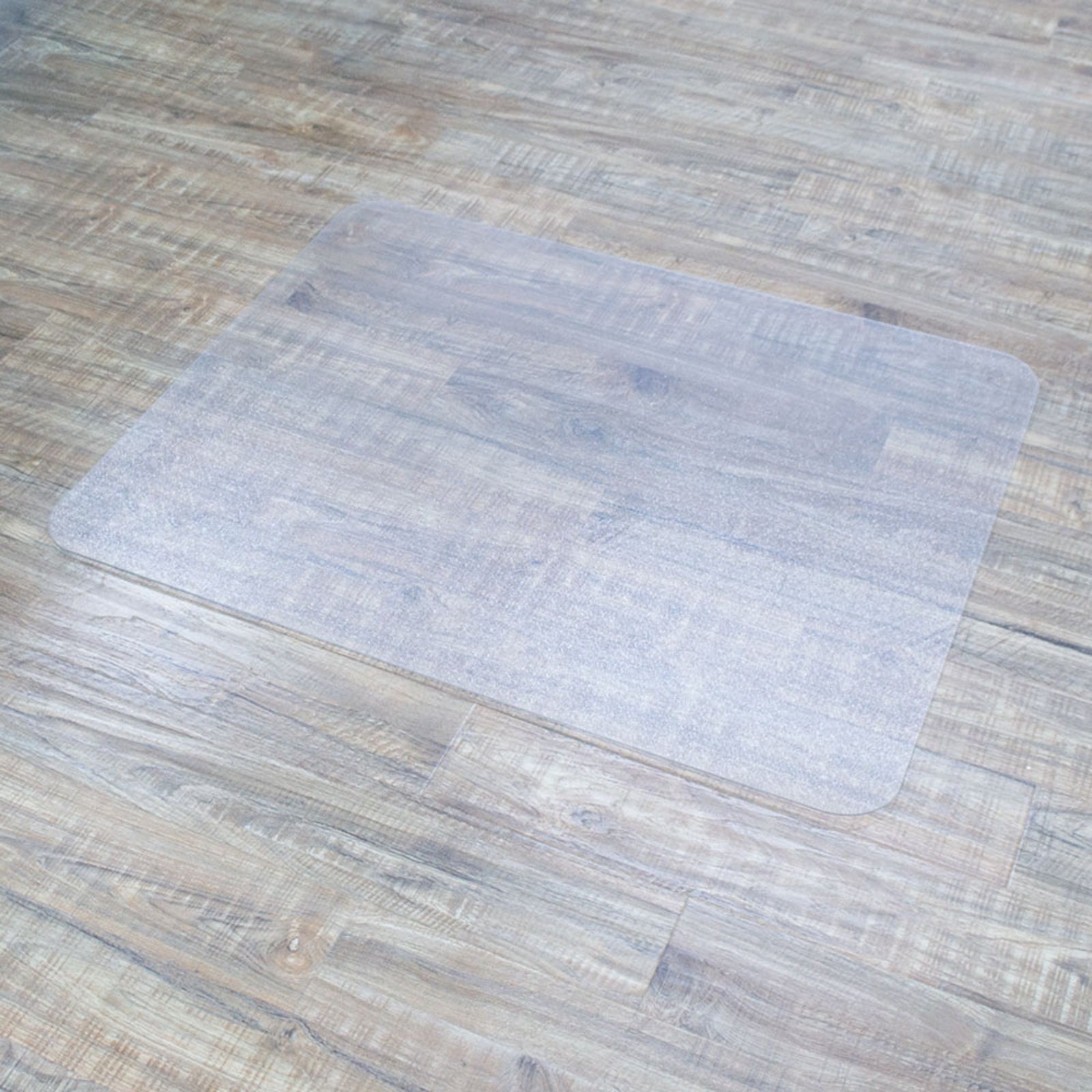 Stoo tuolinalusmatto 100x120 cm läpinäkyvä kierrätysPET
