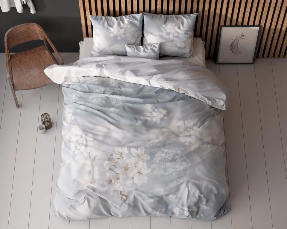 NordDream Essentials Frost Nature pussilakanasetti sininen 240x200