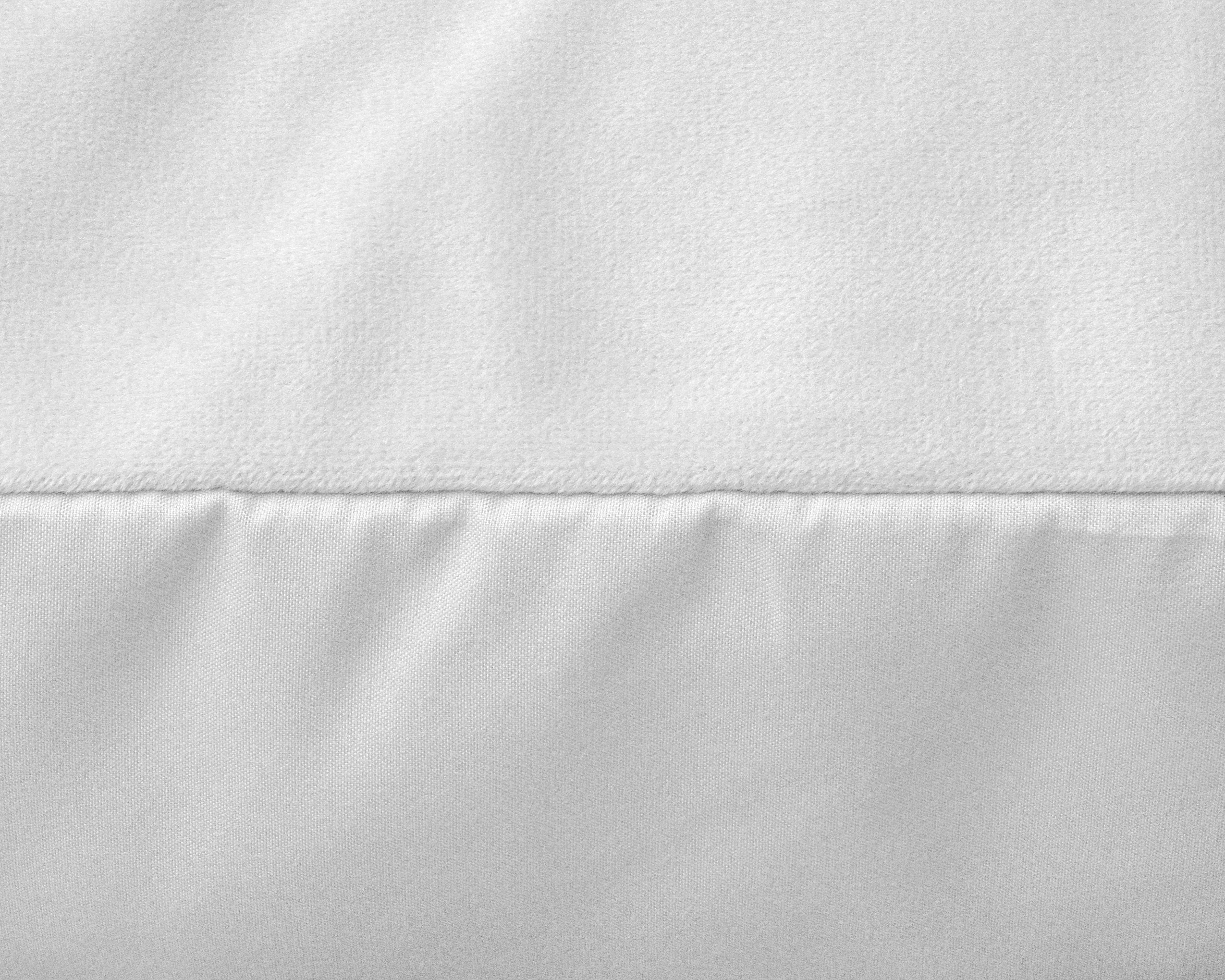 NordDream Velvet tyynyliina valkoinen 60x70 2-pack sametti