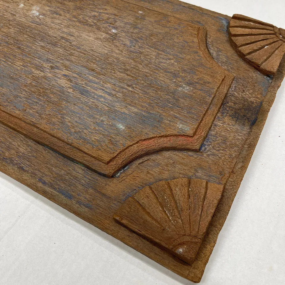 Sasus Vintage puukoriste 68x3x33 cm tiikki kohokuvio