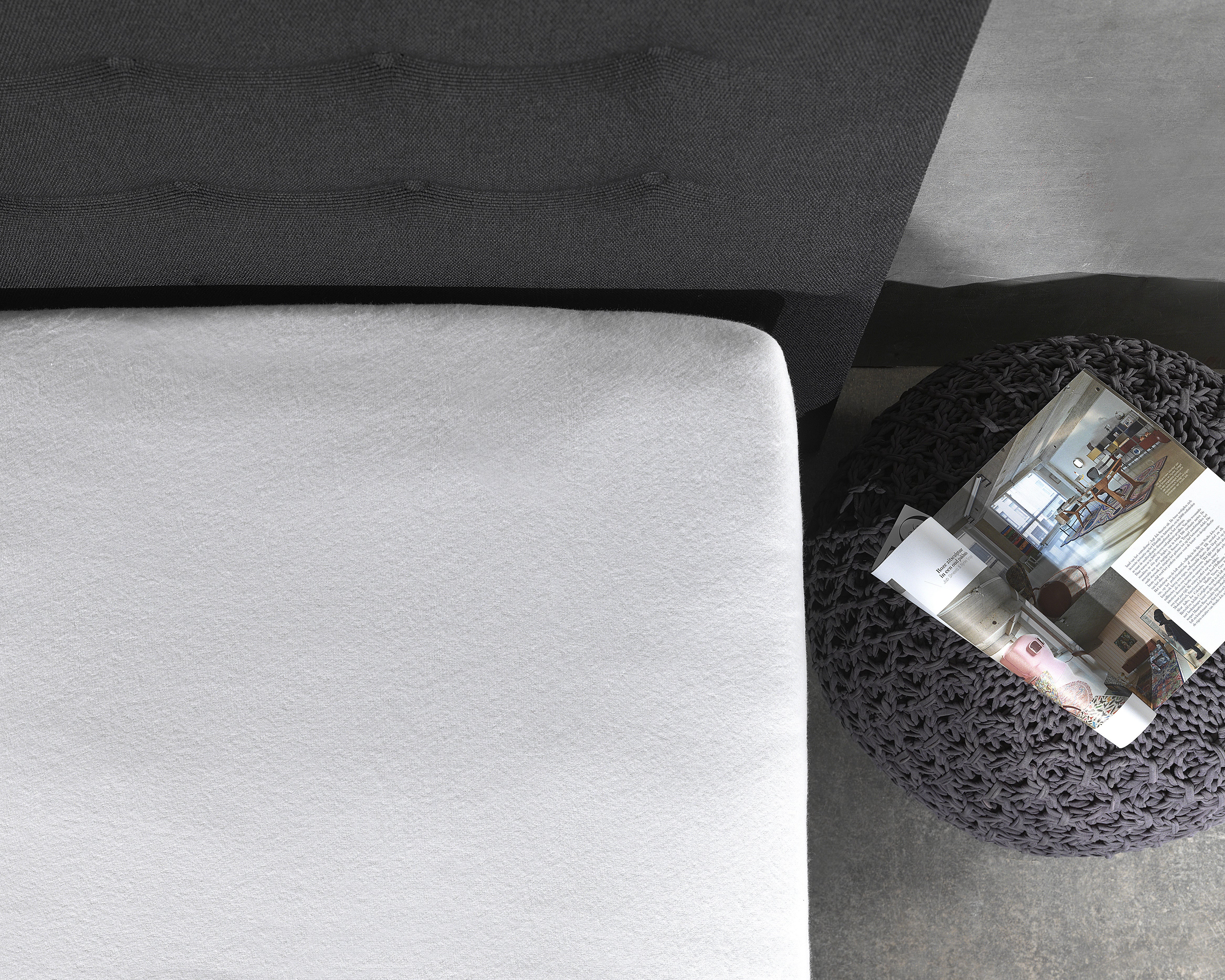 NordDream Molton topper-aluslakana 160x200 puuvilla 15cm