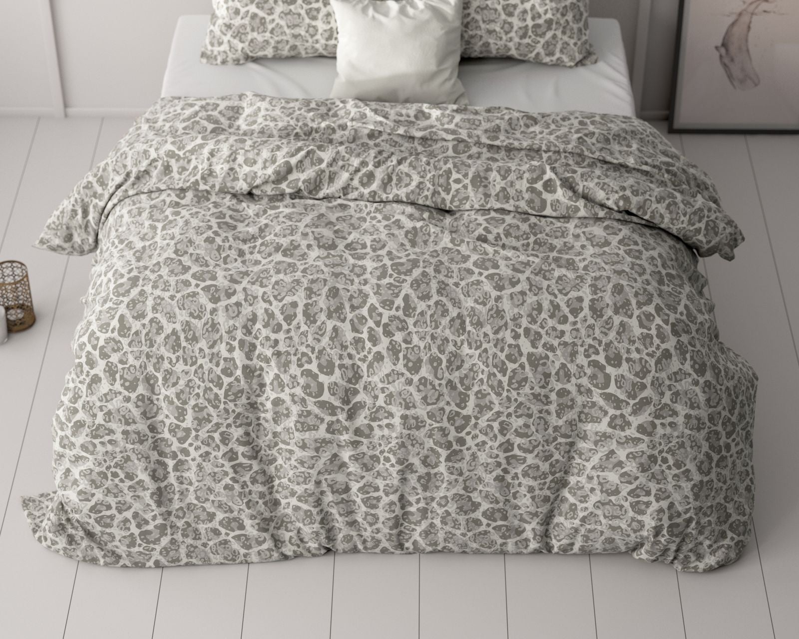 NordDream Classy Tessa pussilakana 240x220 ruskea mikrokuitu