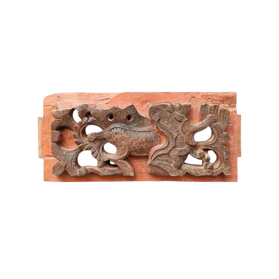 Sasus Vintage puukoriste tiikki 30 x 5 x 17 cm