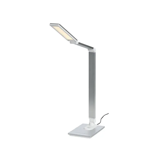 Stoo LED valaisin hopea-valkoinen USB-portilla