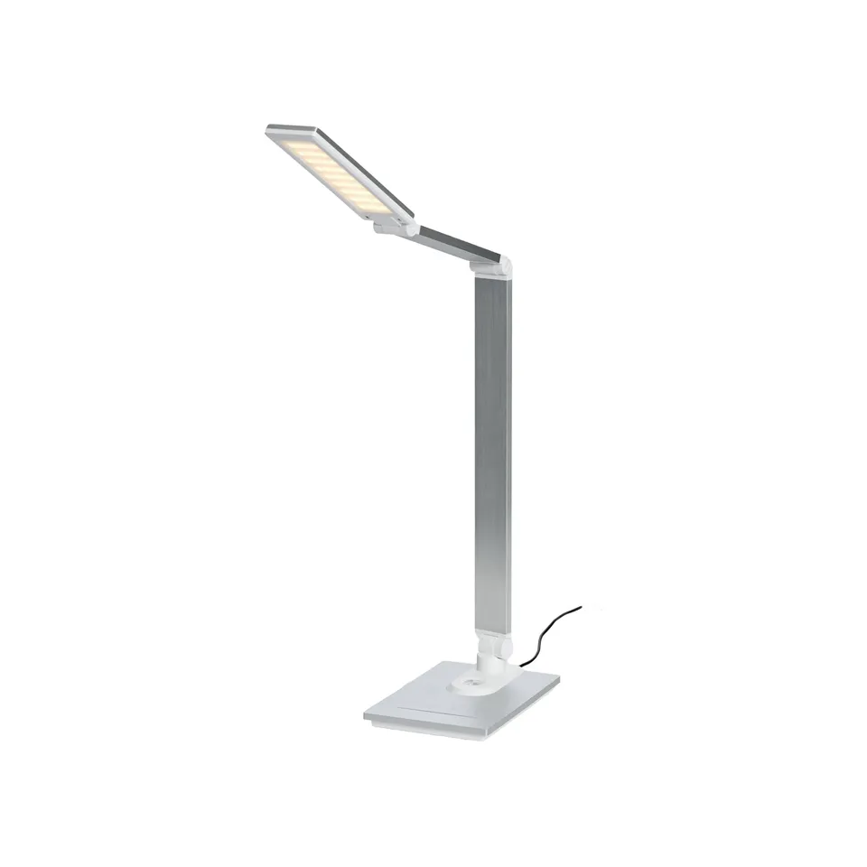 Stoo LED valaisin hopea-valkoinen USB-portilla