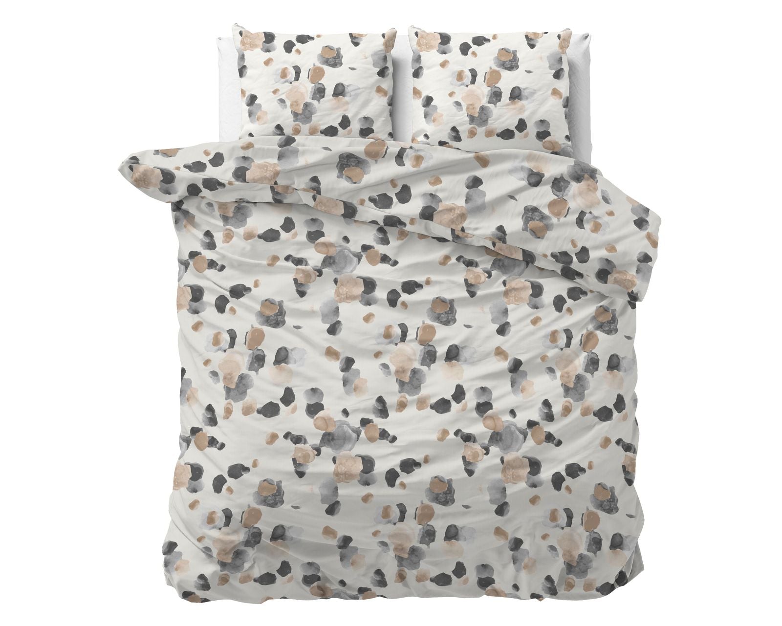 NordDream Spotty Zand pussilakana 240x220 hiekka mikrokuitu