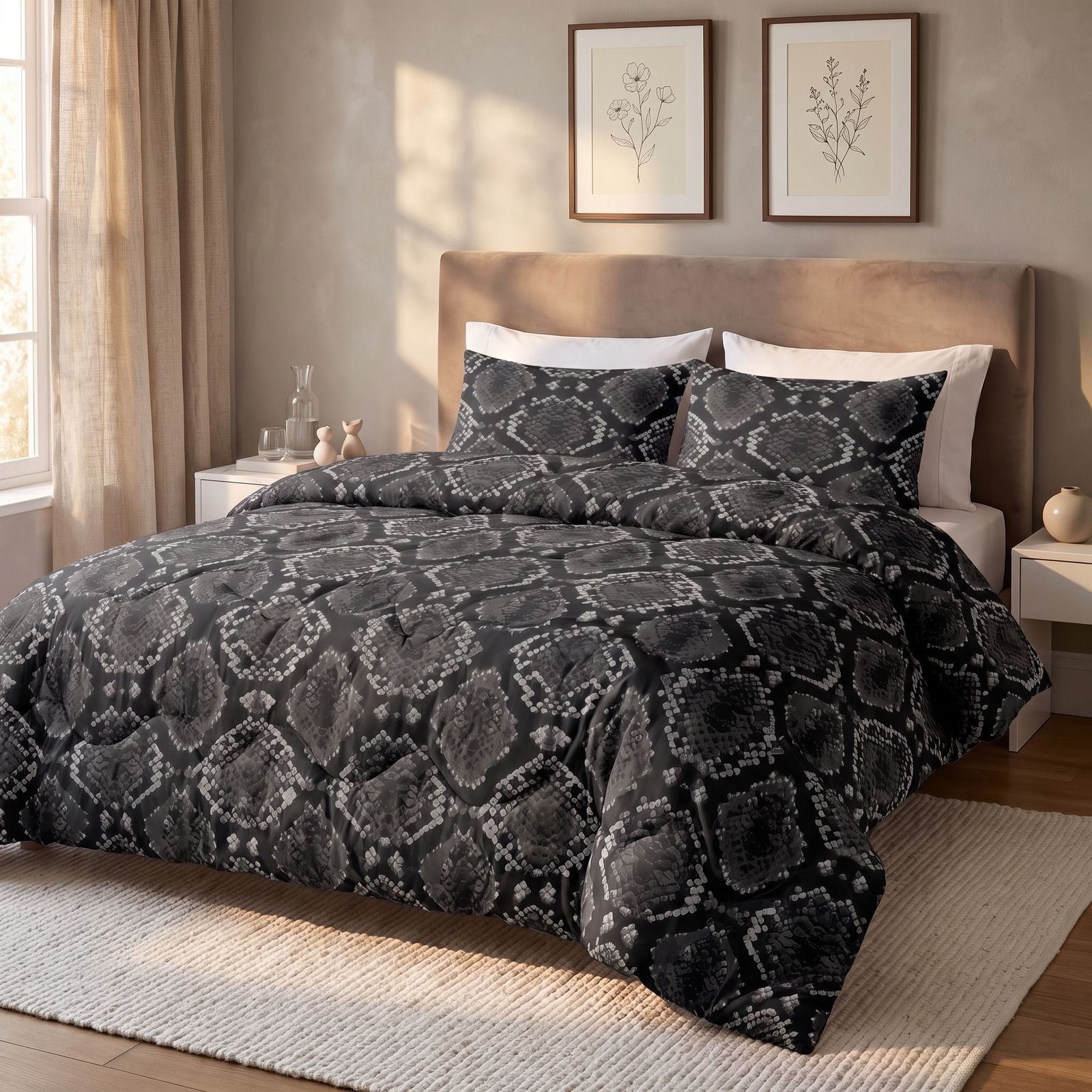 NordDream Lazy Riley peitto 200x220 antrasiitti ilman pussilakanaa