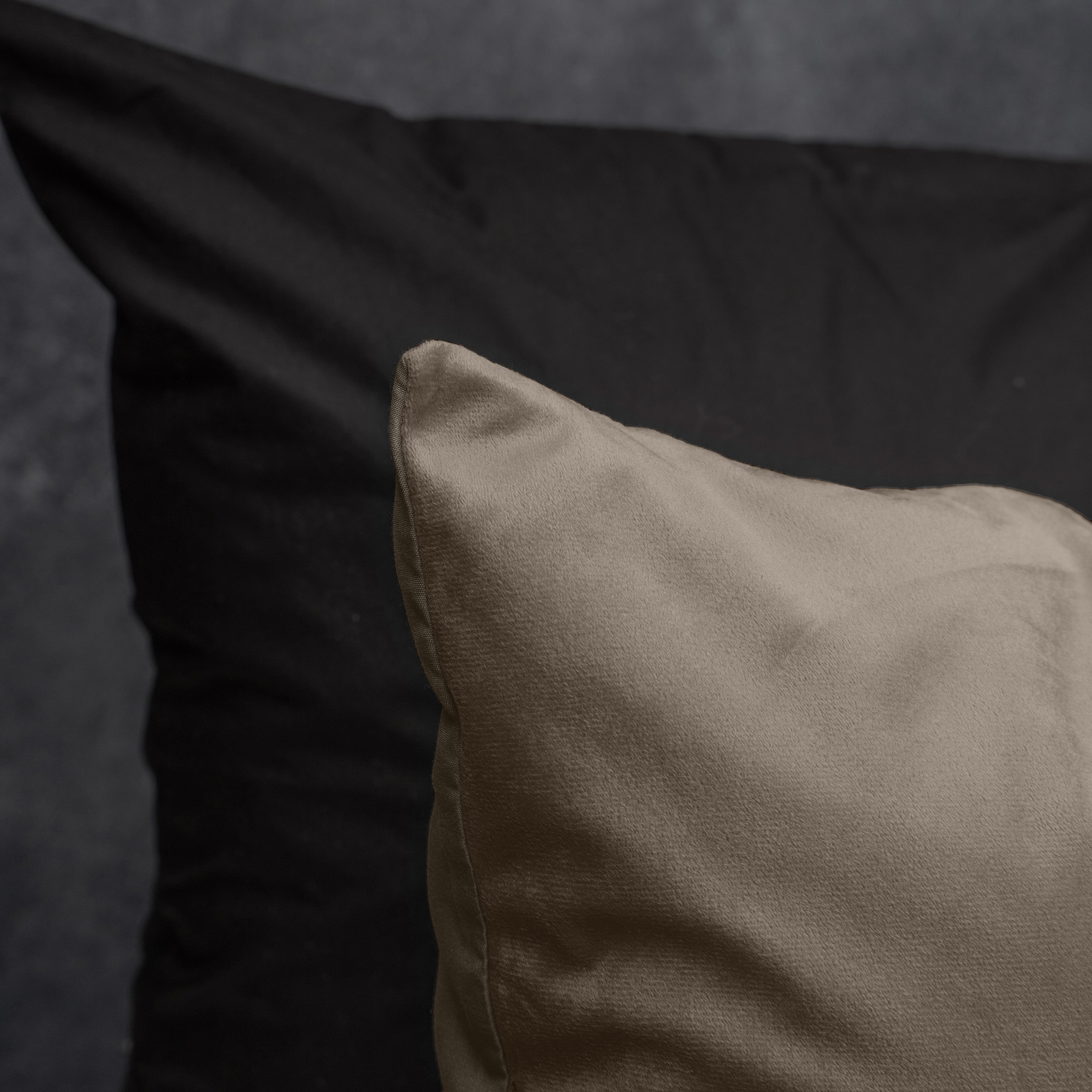 NordDream Velvet Uni pussilakana 240x200/220 taupe