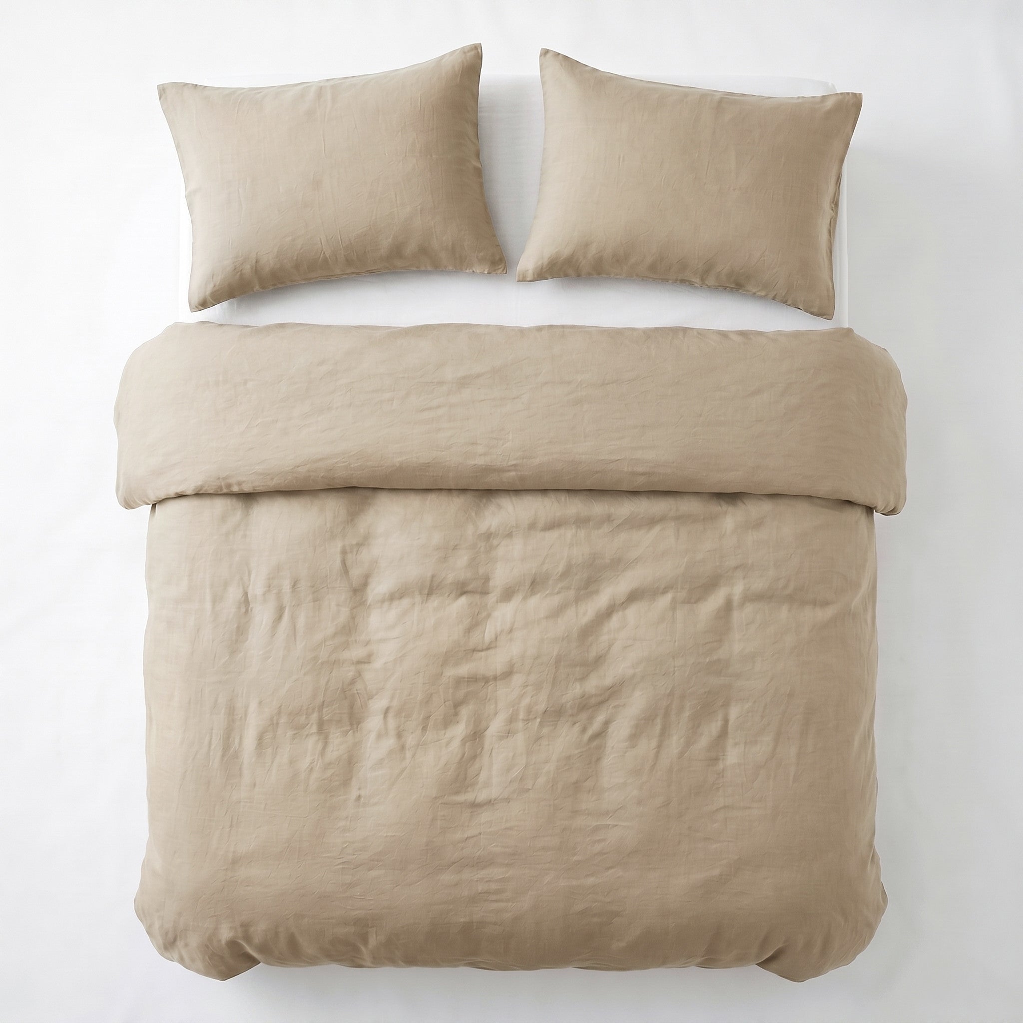NordDream Stone Washed Zand pussilakana 200x200/220 puuvilla