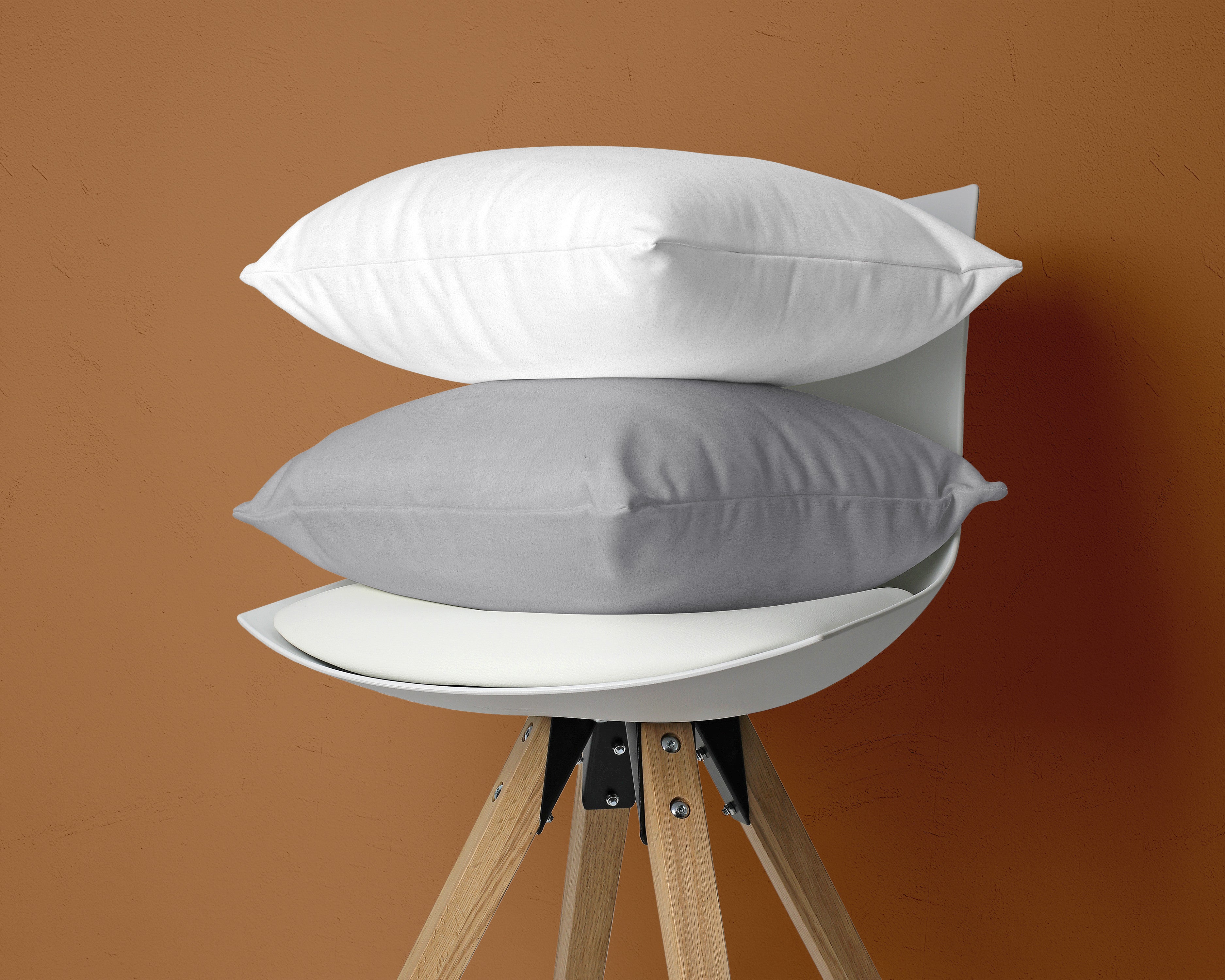 NordDream Flanel tyynyliinat harmaa 60x70 cm 2-pack
