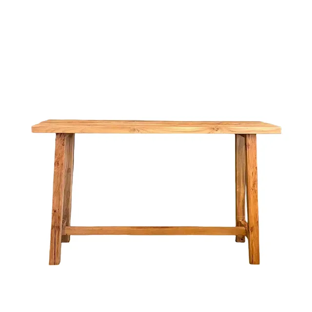 Sasus Jasmine konsolipöytä tiikki 90 cm kapea