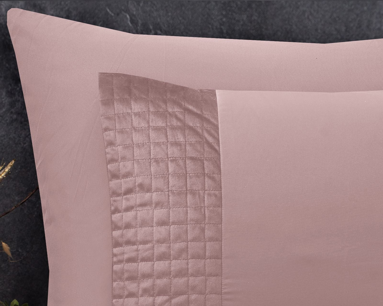 NordDream Velvet pussilakana roosa 200x220 sametti