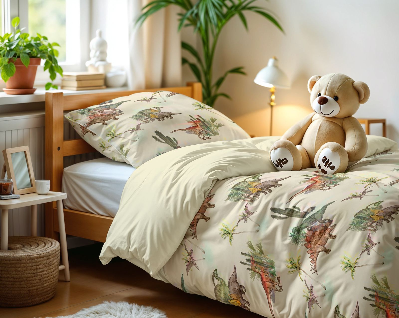 NordDream Kids Bamdino pussilakana vihreä 140x200/220