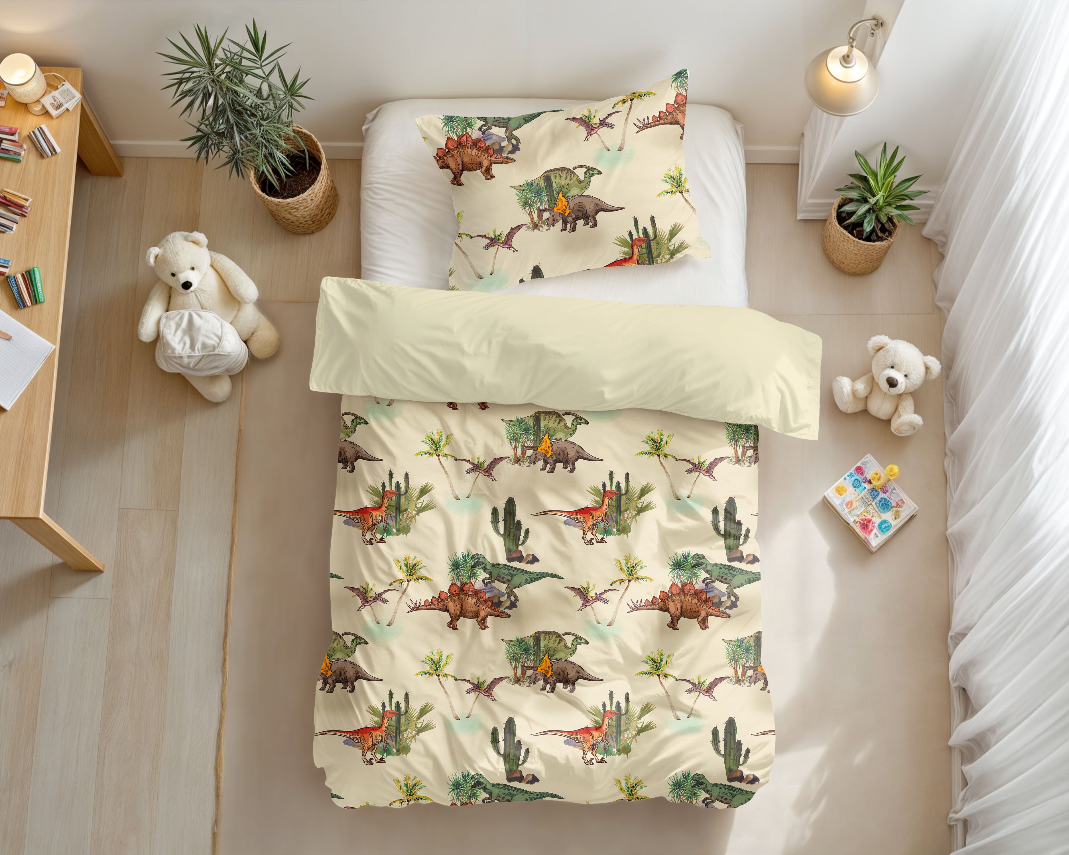 NordDream Kids Bamdino pussilakana vihreä 140x200/220