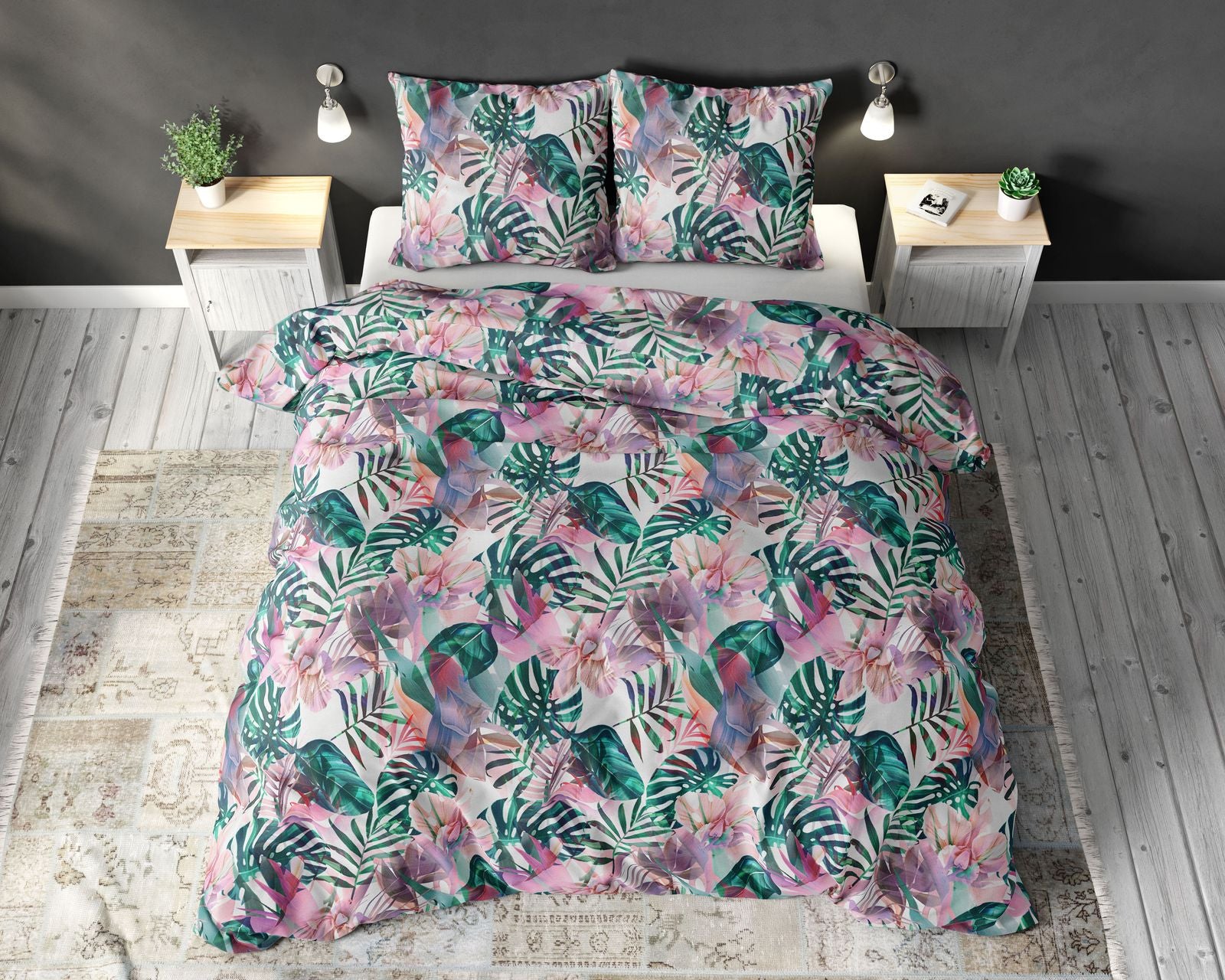 NordDream Elegance Sleepy Nights pussilakana 240x220 moniväri