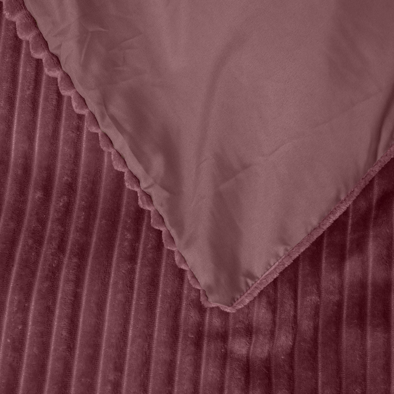 NordDream Teddy pussilakana 200x200 vanharoosa rib