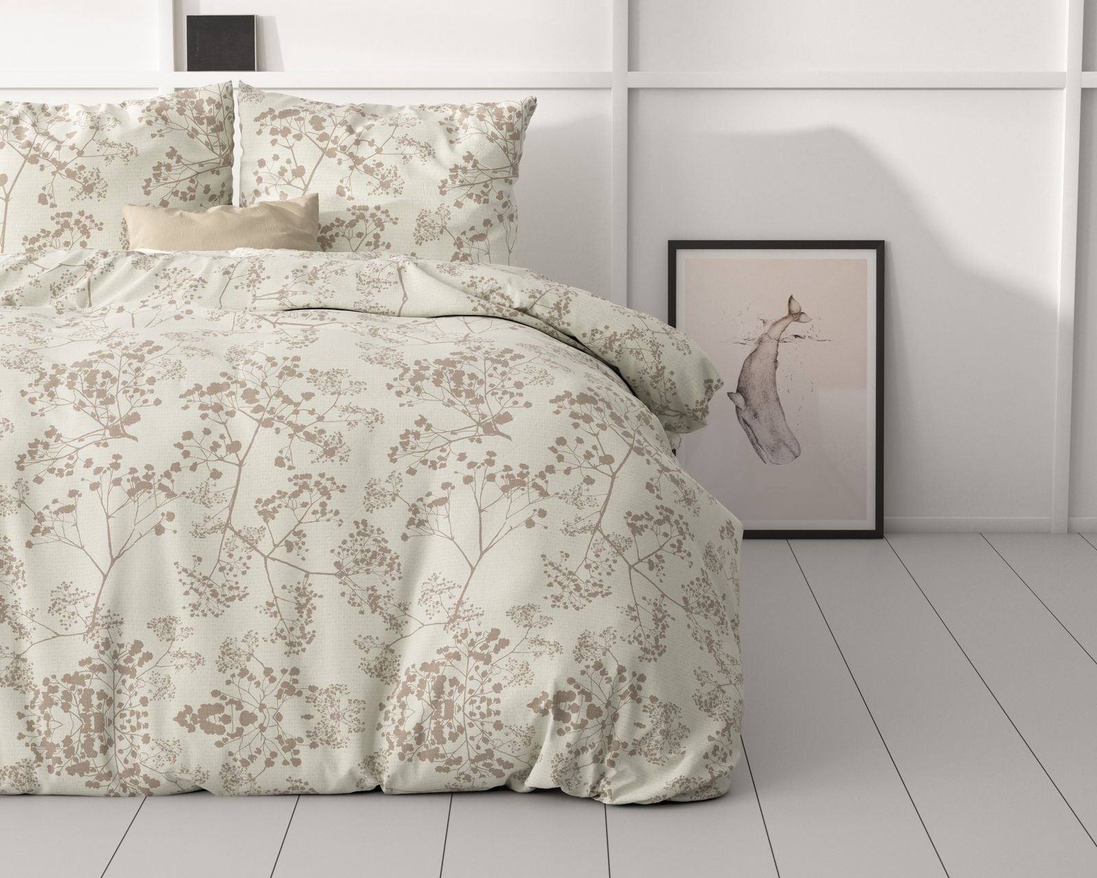 NordDream Classy Firdo pussilakana 200x200/220 vihreä mikrok.