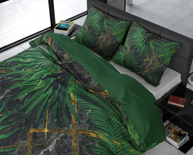 NordSleeps NordDream Avena pussilakana 240x220 vihreä satiini